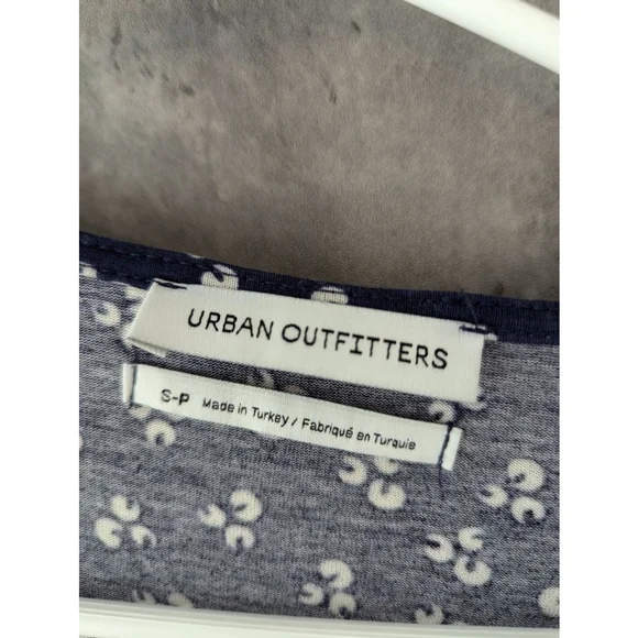 Women's Urban Outfitters Blue Floral Dress Size S - Picture 3 of 9